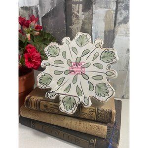 Blue Sky Clayworks Christmas Snowflake Trivet Heather Goldminc
